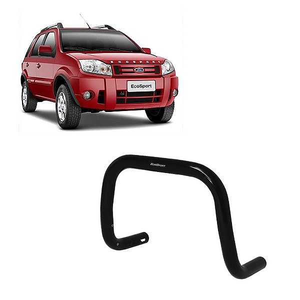Parachoque de Impulsão EcoSport 2004 a 2012 Preto