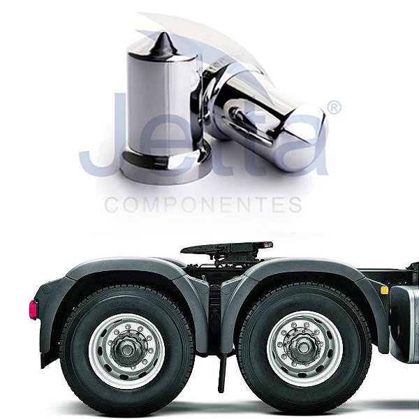 Conjunto Capa de Porca Tração Mexicana 24mm Baixa