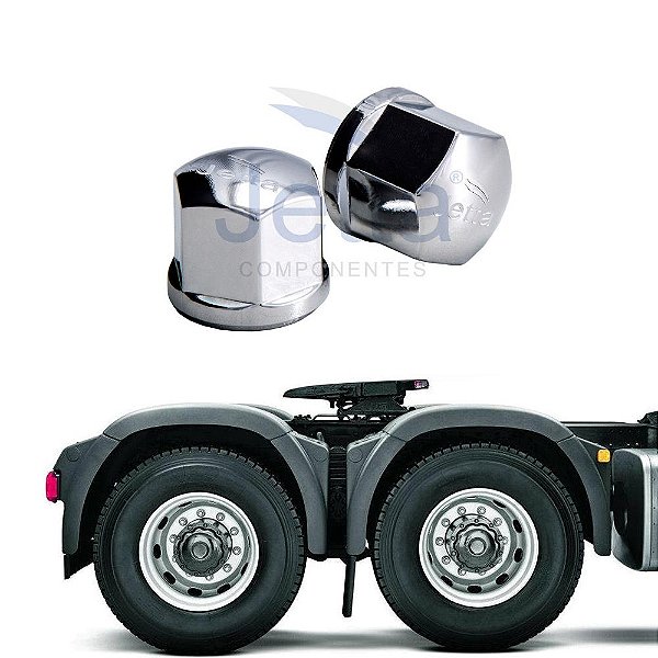Conjunto Capa de Porca Tração Jetta 17mm