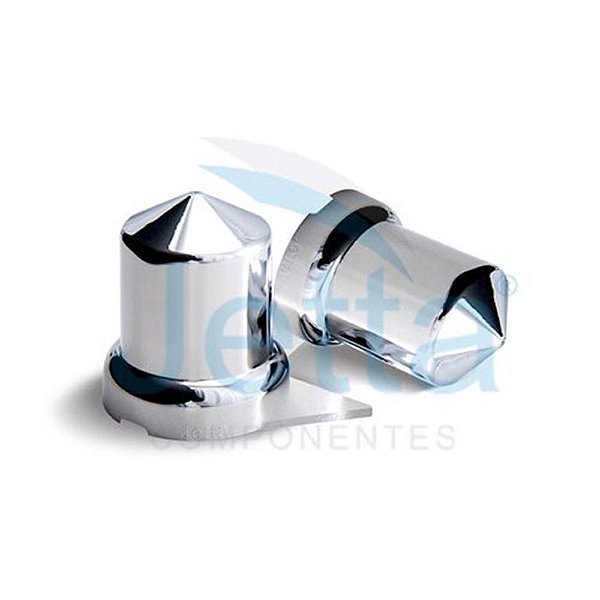 Conjunto Capa de Porca Roda Brasileira 33mm