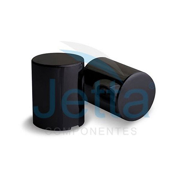 Conjunto Capa de Porca Roda Boliviana 32/33mm Preta