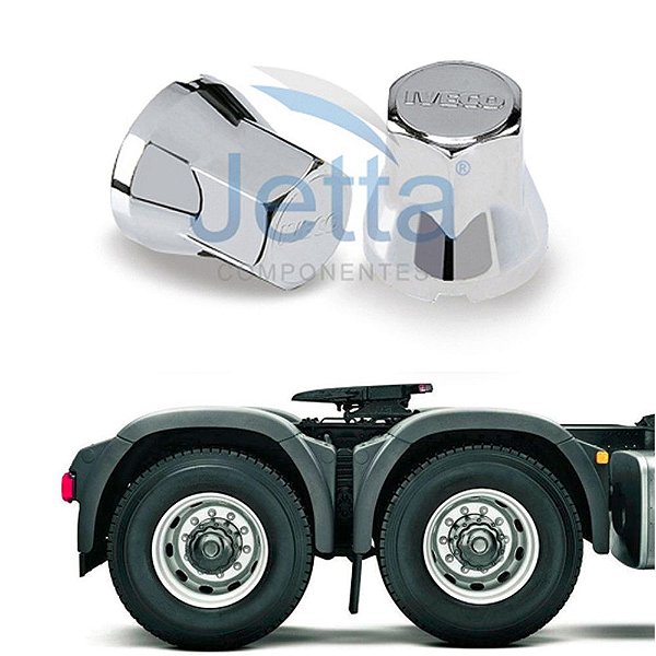 Capa de Porca Para Iveco 32mm 20 Unidades