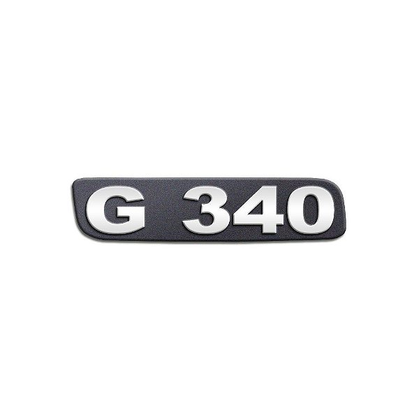 Emblema Potência Para G340 Antigo - Cromado