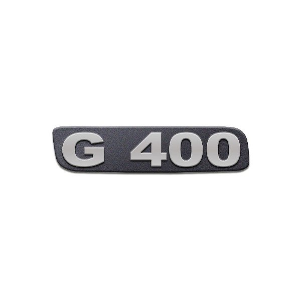 Emblema Potência - Cinza - Para G400 Antigo