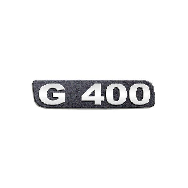 Emblema Potência Para G400 Antigo - Cromado