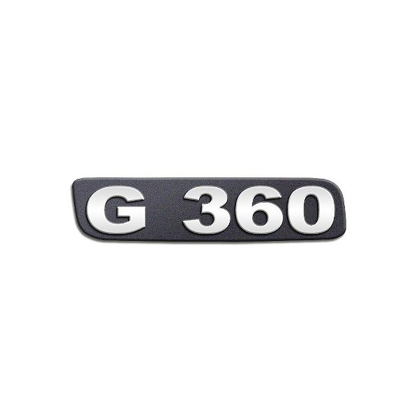Emblema Potência - Cromado - Para G360 Antigo