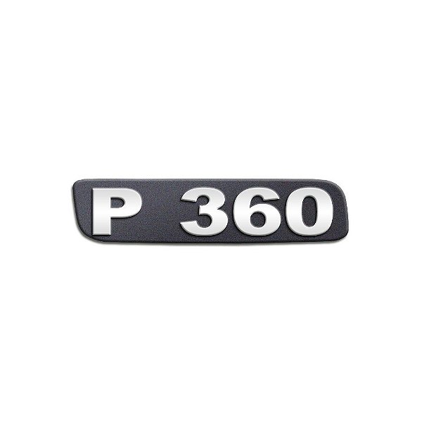 Emblema Potência - Cromado - Para P360 Antigo