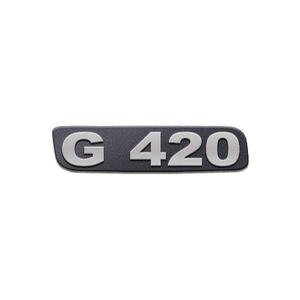 Emblema Potência Para G420 Antigo - Cinza