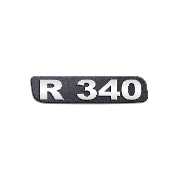 Emblema Potência Para R340 Antigo - Cromado