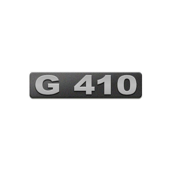 Emblema Potência Para G410 Moderno - Cinza