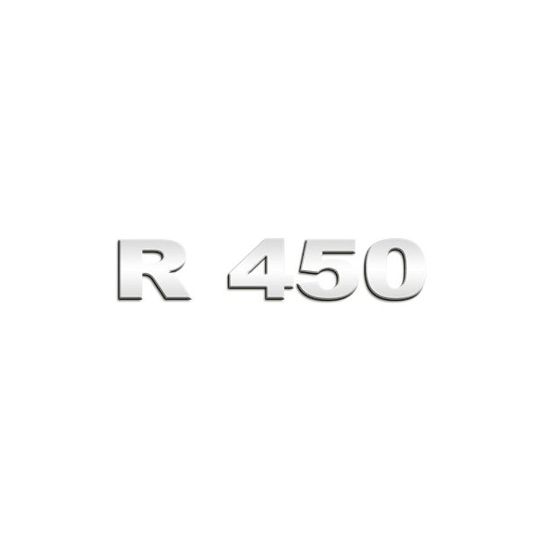 Aplique Inox Potência - Para NTG R450 - Espelhado