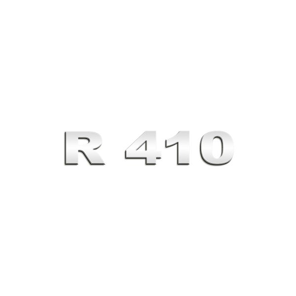 Aplique Inox Potência - Para NTG R410 - Espelhado