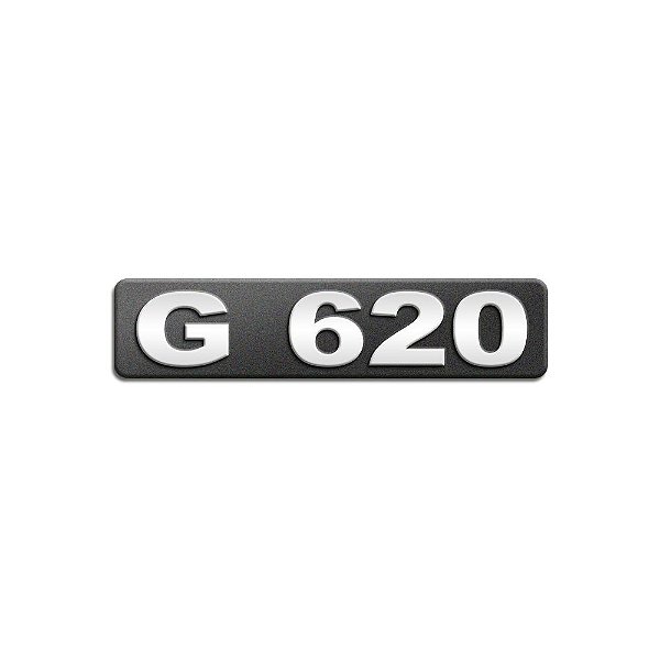 Emblema Potência Para G620 Moderno - Cromado