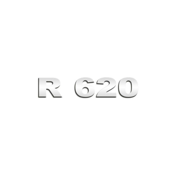 Aplique Inox Potência - Para NTG R620 - Espelhado