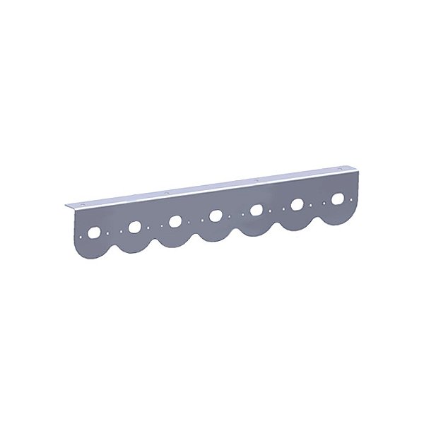 Suporte Inox Lanterna 7 Posições Diâmetro 65mm Espelhado