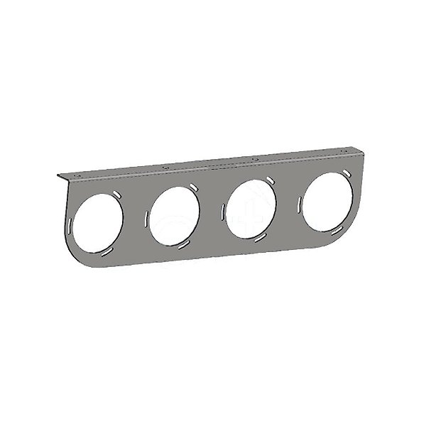 Suporte Inox Lanterna Traseira 4 Posições Diâmetro 125mm