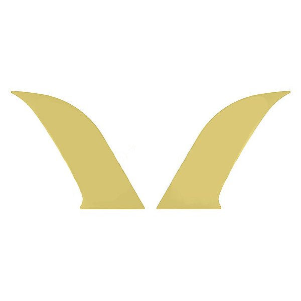 Aplique Clean Maçaneta Para Scania 1998 a 2018 Dourado