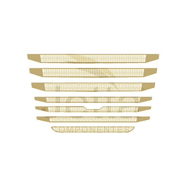 Mascara Grade Para Scania G S5 Dourado Jogo