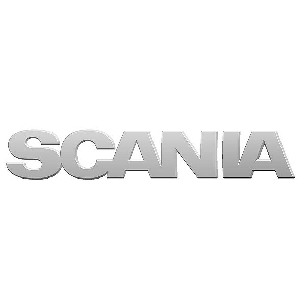 Capa Emblema Grade Para Scania S4 Espelhado