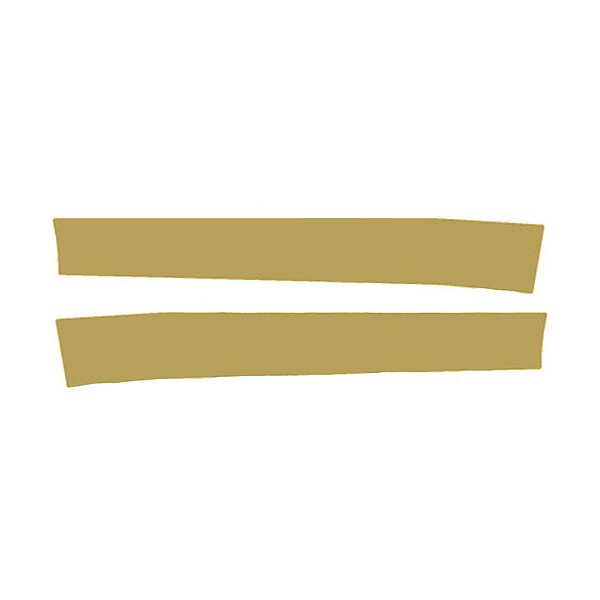 Par Aplique Estribo Para Scania NTG G/S Dourado