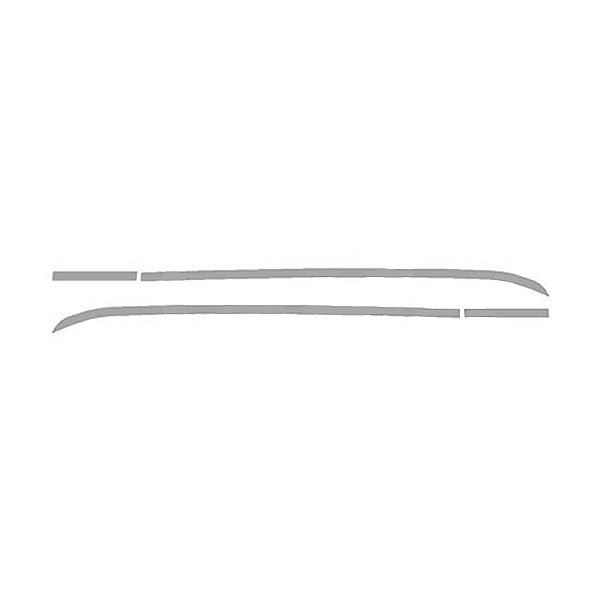 Aplique Curvado Lateral Teto - Espelhado - Para Volvo New FH