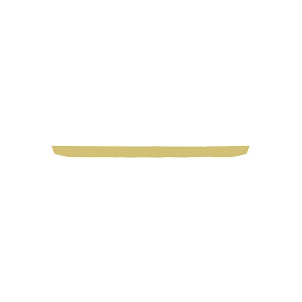 Aplique Centro Grade Inferior Para Volvo FH Antigo Dourado