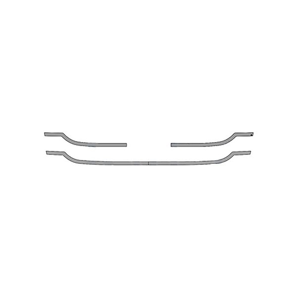 Conjunto Máscara Grade Para Mercedes-Benz - Espelhado