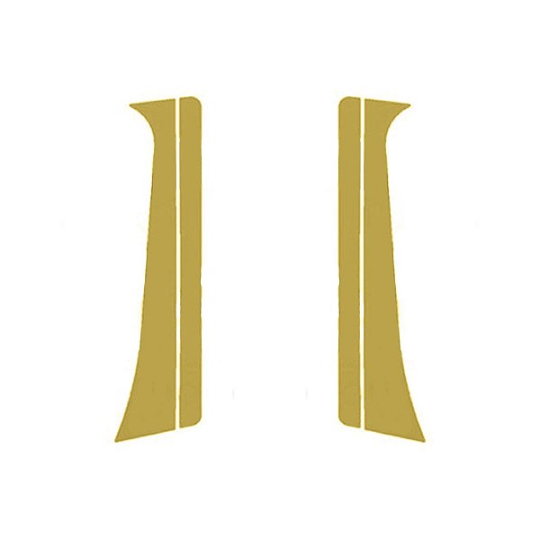 Coluna Porta Lisa Para MB Sprinter - Dourado