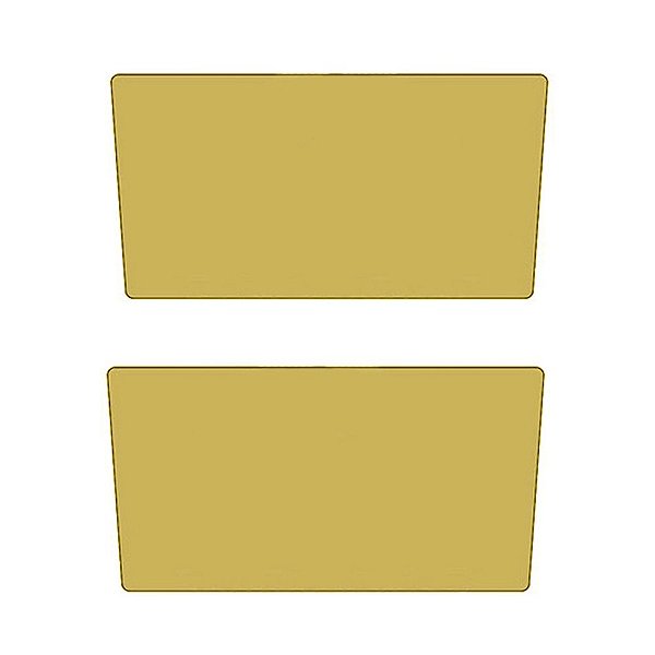 Par Aplique Interno Estribo - Dourado - Para Daf XF