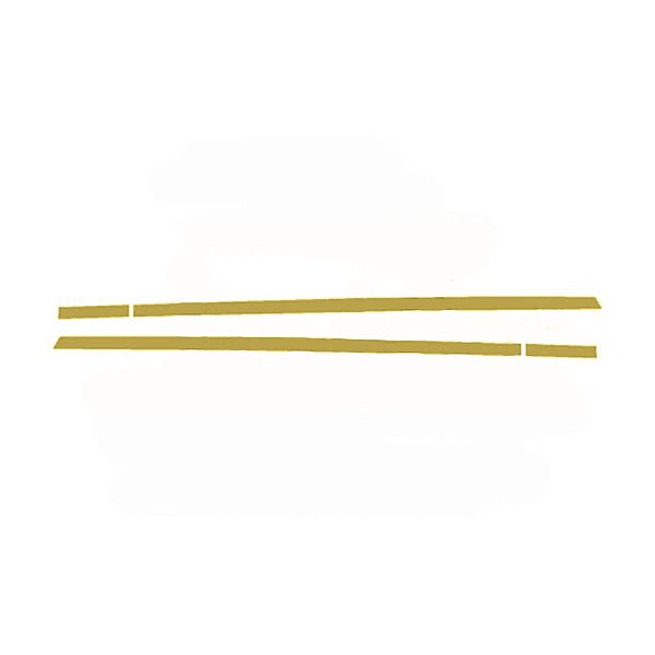 Aplique Lateral Para Daf XF - Teto Alto - Dourado
