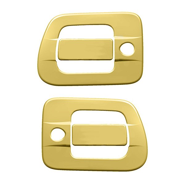 Aplique Maçaneta Para Stralis Dourado
