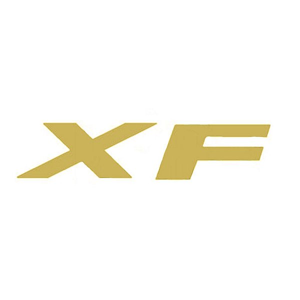 Letreiro Para XF - Dourado