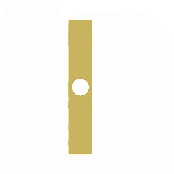 Aplique Capa Tanque 165x1060mm Arla Dourado