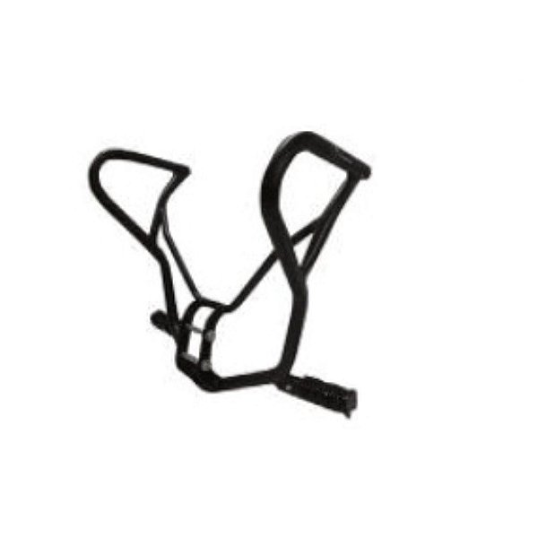 Protetor Carenagem C/ Pedal. Fazer 150 2009 2010 Preto Fosco