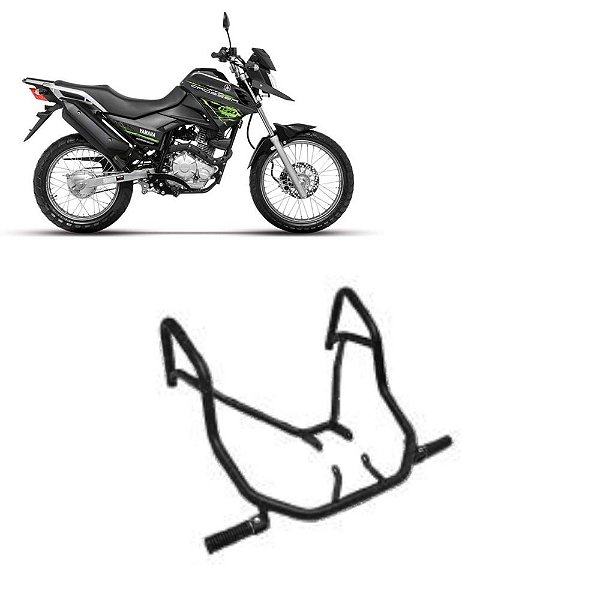 Protetor Carenagem C/ Pedaleira Crosser 150 2016 2017 Preto