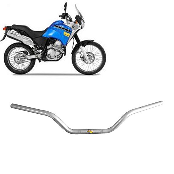 Guidão Xtz 250 Tenere 2010 2011 12 2013 2014 Original Prata