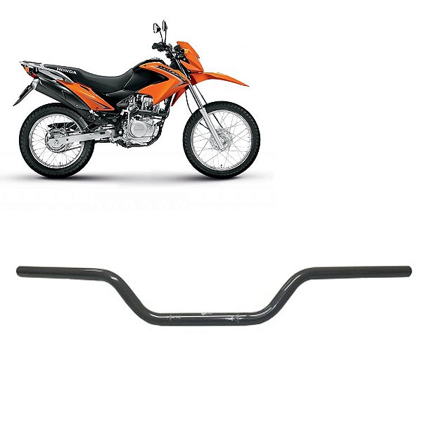 Guidão Nxr Bros 125 2000 2001 2002 2003 2004 Original Cinza
