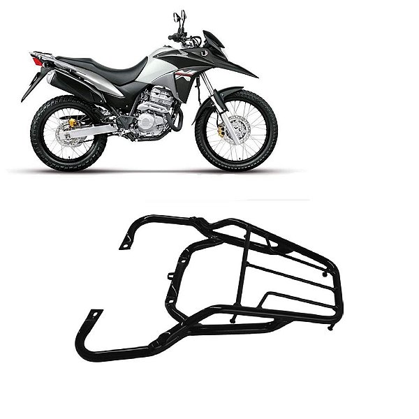 Bagageiro Nx 400 Falcon 2005 2006 2007 2008 2009 Curto Preto