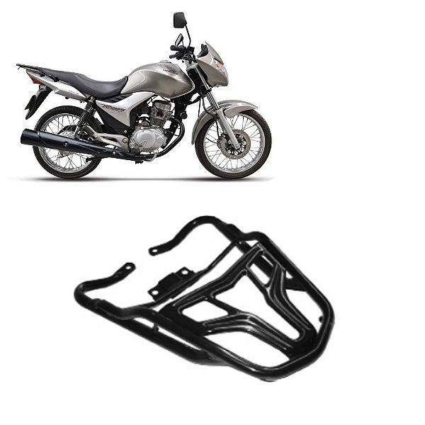 Bagageiro Titan 125 2009 2010 2011 2012 2013 Curto Preto