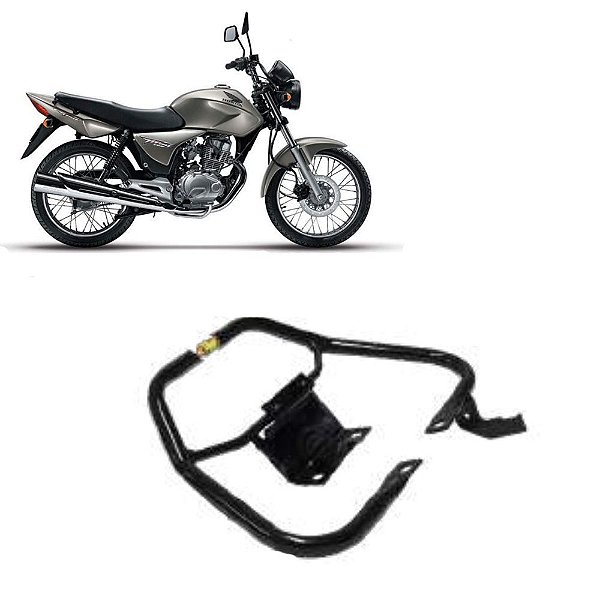 Alça Traseira Cg Sport 150 2005 2006 2007 2008 Preto