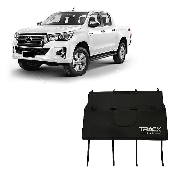 Protetor de Tampa Bicicleta Hilux Universal Preto