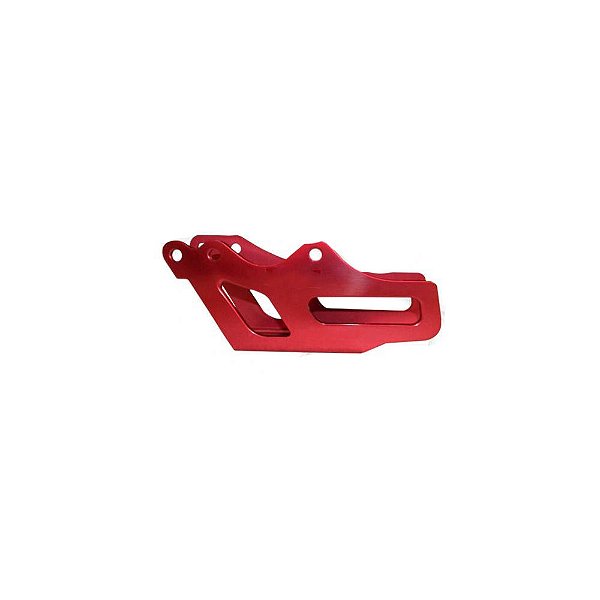 Suporte Guia Corrente CR 250R 2005 2006 2007 2008 Vermelho