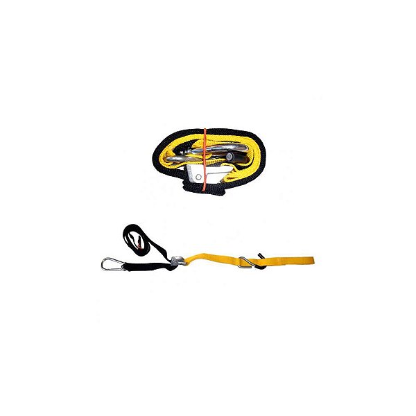 Esticador Presilha Moto Gancho Mosquetão PAR