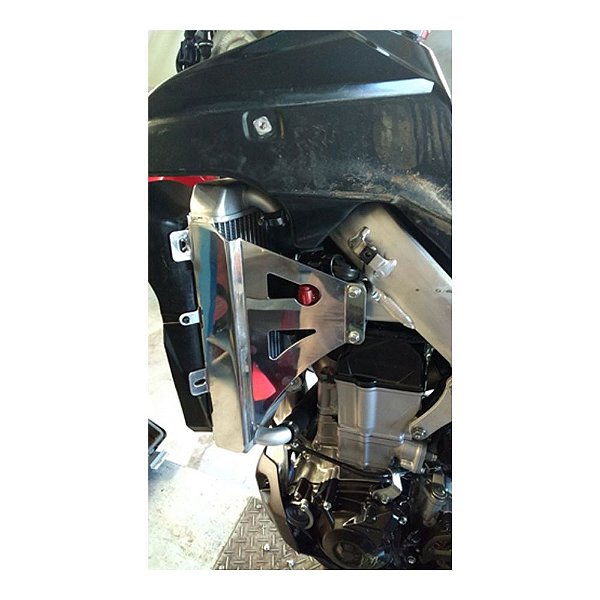 Protetor Radiador CRF 450 RX 2018 2019 2020 Lateral Alumínio