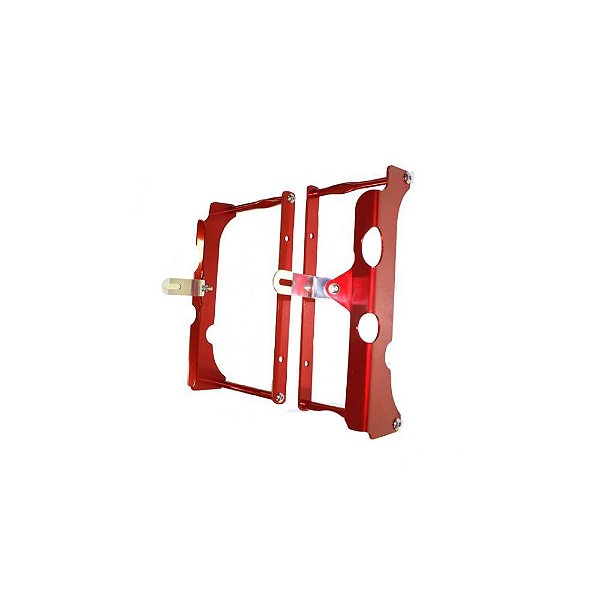 Protetor Radiador CRF 250 X 2015 2016 2017 2018 Vermelho