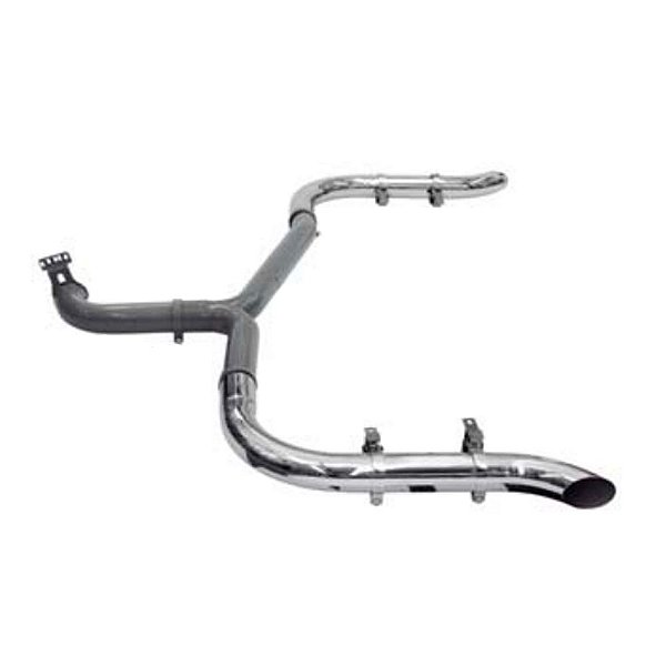 Escapamento Duplo Completo p SC T/R 114 124 4.1/2” até 2005