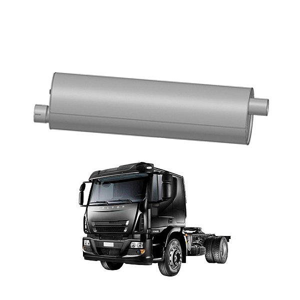 Silencioso p Iveco Eurocargo 170230E22 240E25 Tractor Euro 3