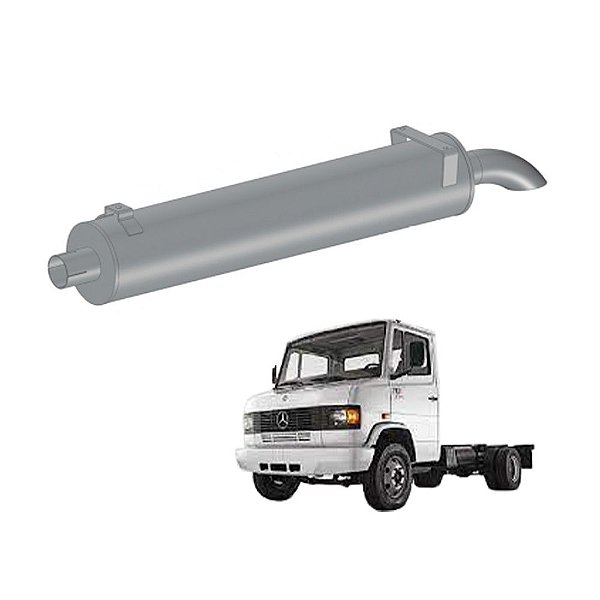 Silencioso p MB 914 1997 / 710 Plus 2002 2003 2004 2005 2007