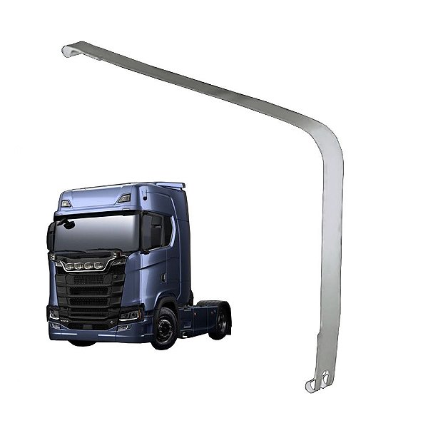 Cinta Dianteira Tanque Combustível p SC S4 Evolução NTG Inox