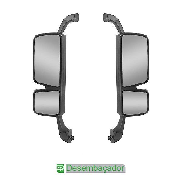 2 Espelho Retrovisor Mercedes-Benz Actros até 2015 Convexo